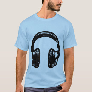 T-shirt Pièce en t d'écouteurs de NOISEtrends