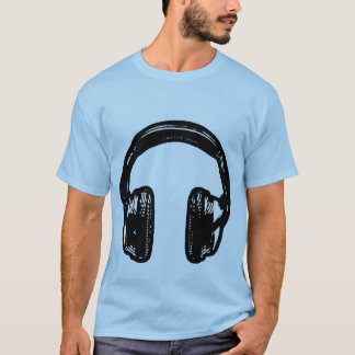 T-shirt Pièce en t d'écouteurs de NOISEtrends