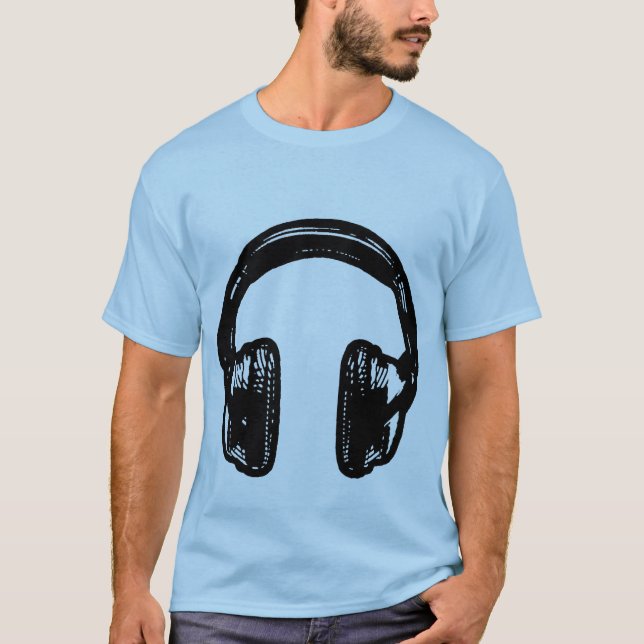 T-shirt Pièce en t d'écouteurs de NOISEtrends (Devant)