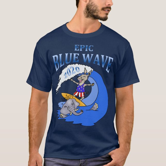 T-shirt Pièce en t Democratic de nouveauté (Devant)
