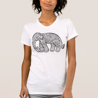 T-shirt Pièce en t détruite par doux "d'ÉLÉPHANT de BALI"