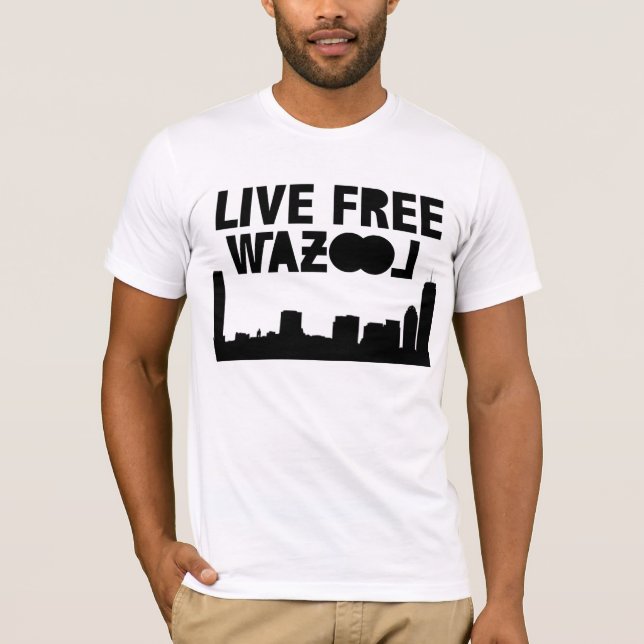 T-shirt Pièce en t d'horizon de Boston (Devant)
