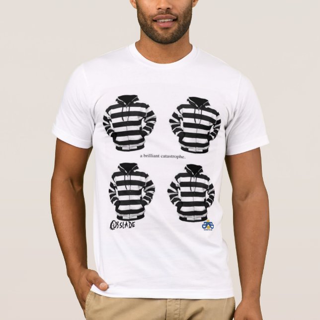T-shirt pièce en t d'illustration d'ABC de @BSLADE™ (Devant)