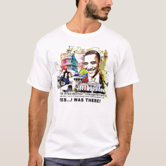 T-SHIRT PIÈCE EN T D'INAUGURATION D'OBAMA