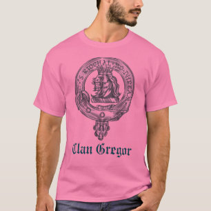 T-shirt Pièce en t d'insigne de Gregor de clan