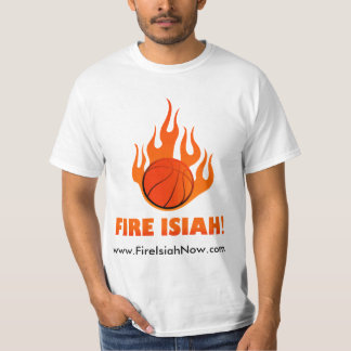 T-shirt Pièce en t d'Isiah Flamin du feu