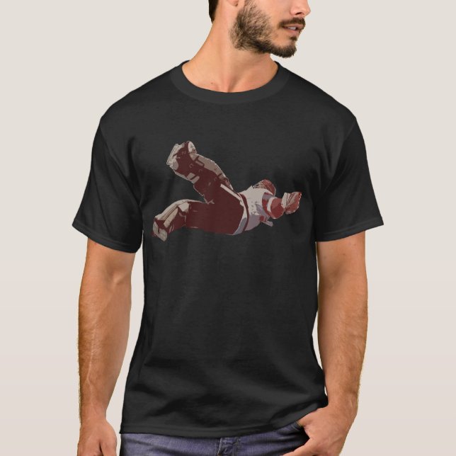 T-shirt Pièce en t d'obscurité de gardien de but (Devant)