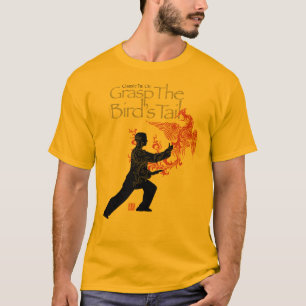 T-shirt Pièce en t d'or de "Phoenix du feu" de Chi de Yang