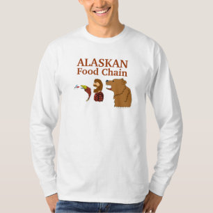 T-shirt Pièce en t drôle d'Alaska de souvenir de l'Alask