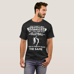 T-shirt Pièce en t drôle de cadeau de volleyball de jeu 