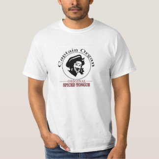 T-shirt pièce en t drôle d'organe de capitaine…