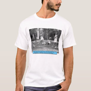 T-shirt Pièce en t drôle - saute-mouton