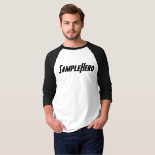 T-shirt Pièce en t du base-ball des hommes