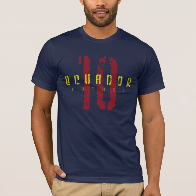 T-shirt Pièce en t du football de l'Equateur (Devant)