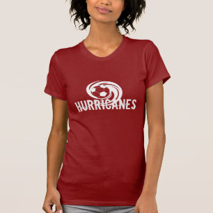 T-shirt Pièce en t du football d'ouragans