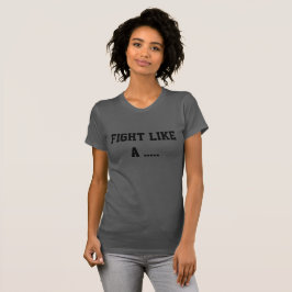 T-shirt Pièce en t du Jersey comme de Spoonie des femmes