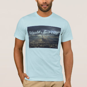 T-shirt Pièce en t du meilleur "papa du monde"