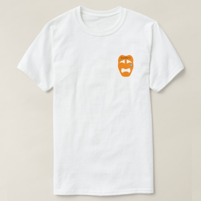 T-shirt pièce en t du monde de sadboys (Design devant)