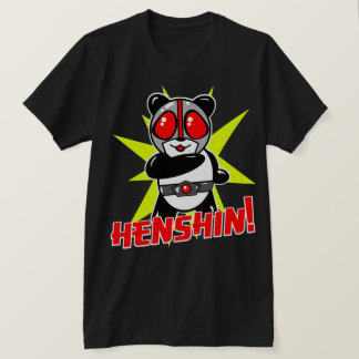 T-SHIRT PIÈCE EN T DU PANDA HENSHIN DE RAMEN DE KAMEN
