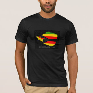 T-shirt Pièce en t du Zimbabwe des hommes