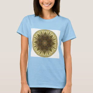 T-shirt Pièce en t en cristal de mandala de Sun