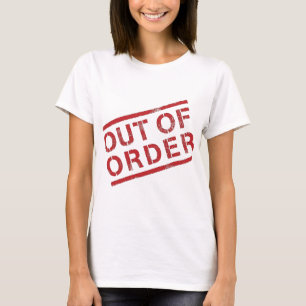 T-shirt Pièce en t en panne