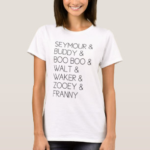 T-shirt Pièce en t en verre d'enfants de mêmes parents de