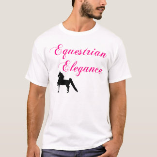T-shirt Pièce en t équestre d'élégance