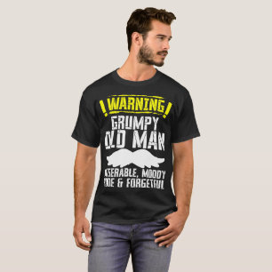 T-shirt Pièce en t étourdie grossière déprimée malheureuse