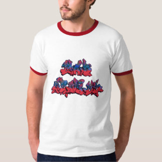 T-shirt Pièce en t folle de Graff de génie