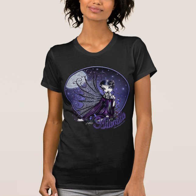 T-shirt Pièce en t gothique victorienne de Babydoll de (Devant)