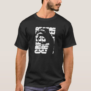 T-shirt Pièce en t graphique de plante grimpante - noir -