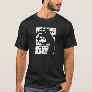 T-shirt Pièce en t graphique de plante grimpante - noir -