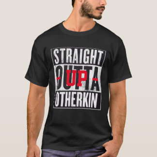 T-shirt Pièce en t graphique drôle droite d'Outta Otherkin