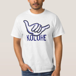 T-shirt Pièce en t hawaïenne de valeur de fauteur de