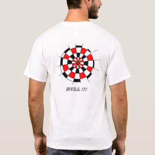 T-shirt Pièce en t imprimée par Cible de flechettes