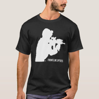 T-shirt Pièce en t-Infanterie d'OPTIQUE de LIGNE DU FRONT,