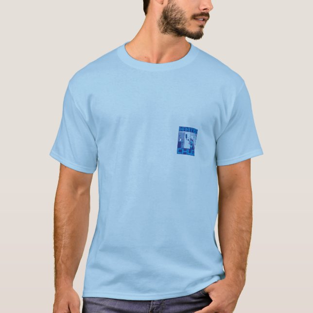 T-shirt Pièce en t infinie de logo de souffle (Devant)
