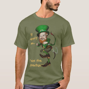 T-shirt Pièce en t irlandaise drôle de lutin de péter
