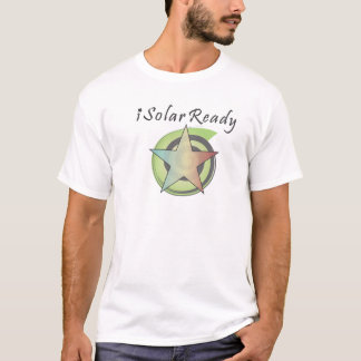 T-shirt pièce en t iSolarReady de logo