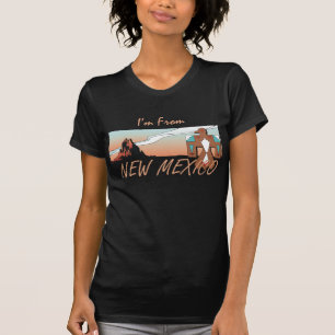 T-shirt PIÈCE EN T je suis le Nouveau Mexique