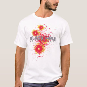T-shirt Pièce en t le "feu " d'enregistrements de trou