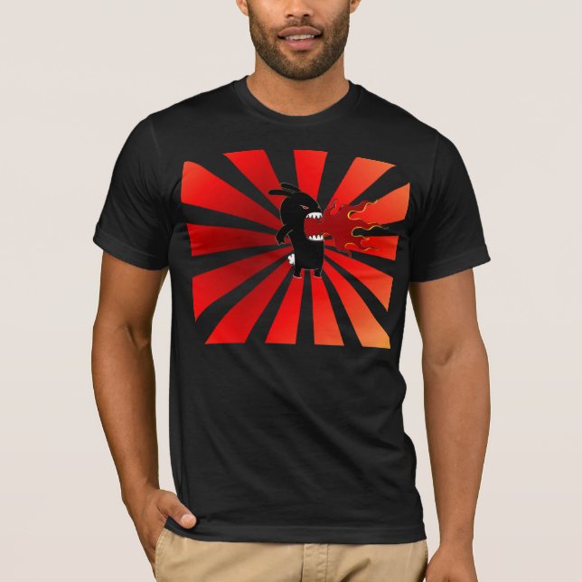 T-shirt Pièce en t mauvaise de lapin (Devant)