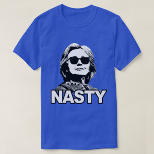T-shirt Pièce en t "méchante" de Hillary Clinton