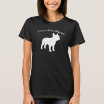 Pièce en t mignonne de bouledogue français de