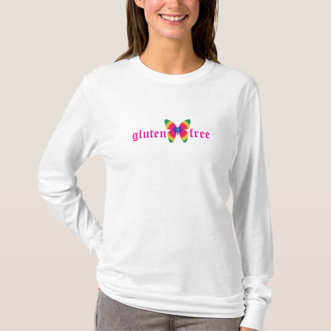 T-shirt pièce en t (multi) sans gluten de douille de (Devant)