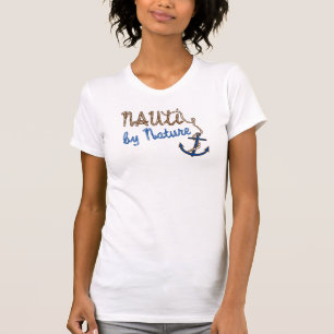 T-shirt Pièce en t nautique de bateau de Nauti par nature