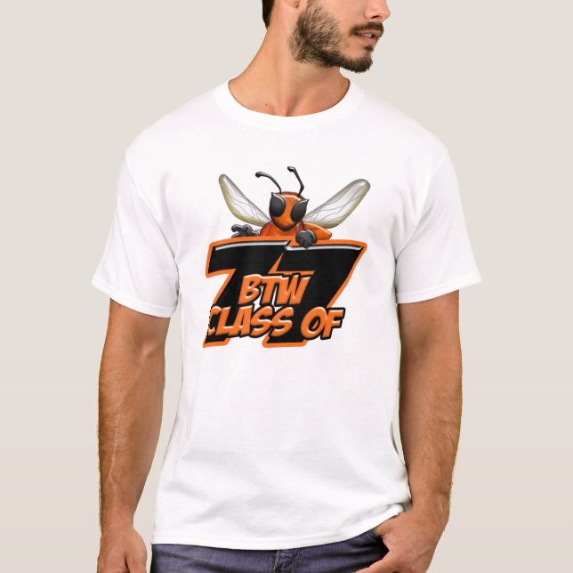 T-shirt Pièce en t noire de femmes (Devant)