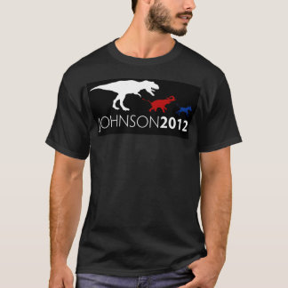 T-shirt Pièce en t noire de Gary Johnson 2012