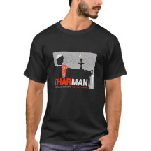 Pièce en t noire de Kharman de narguilé